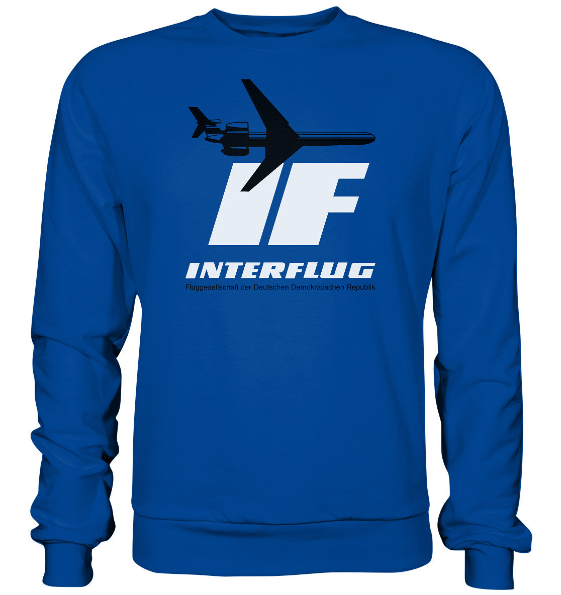 PULLOVER UNISEX • IF - INTERFLUG DDR - ORIGINAL WERBUNG