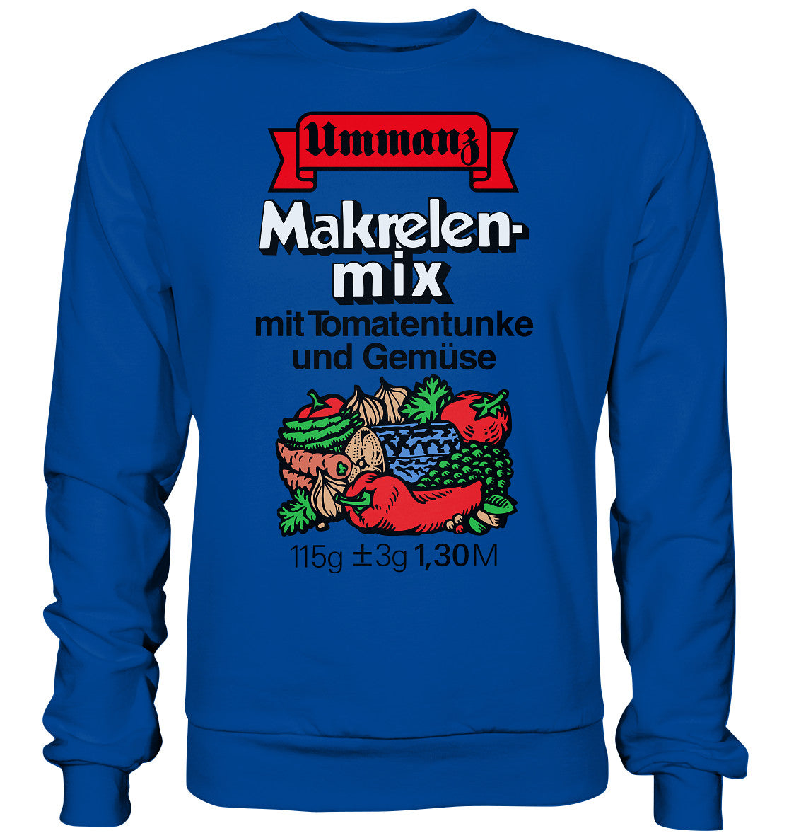 PULLOVER UNISEX • UMMANZ - MAKRELENMIX