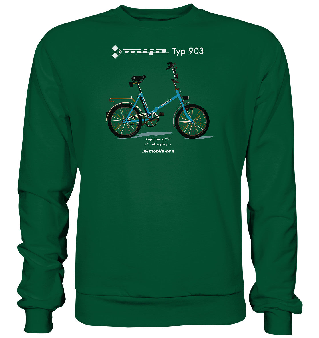 PULLOVER UNISEX • MIFA KLAPPRAD TYP 903 - ORIGINAL WERBUNG