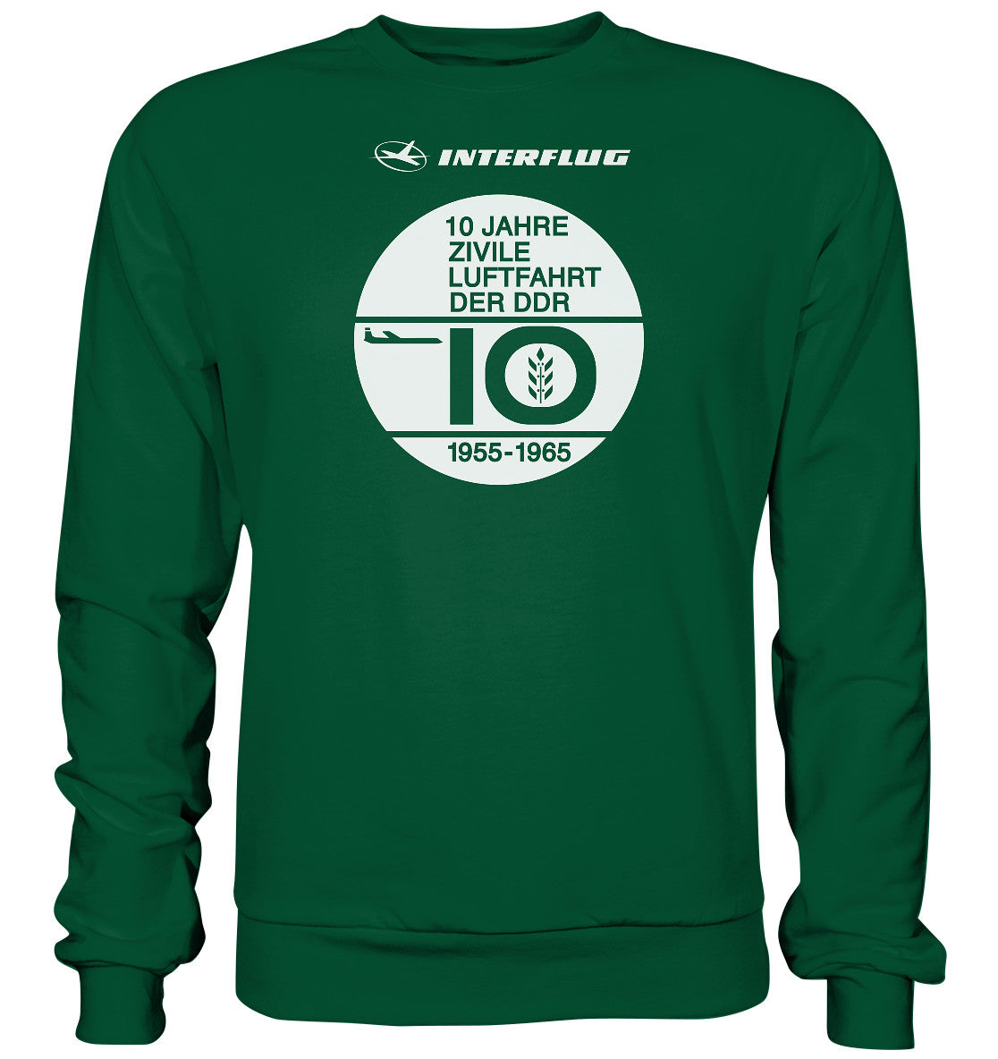 PULLOVER UNISEX • 10 JAHRE INTERFLUG