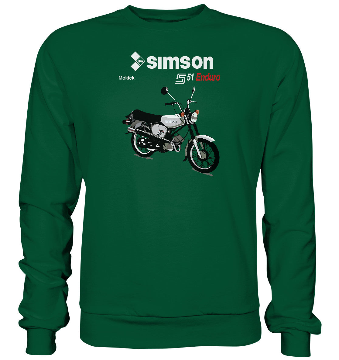 PULLOVER UNISEX • SIMSON ENDURO - ORIGINAL PROSPEKT