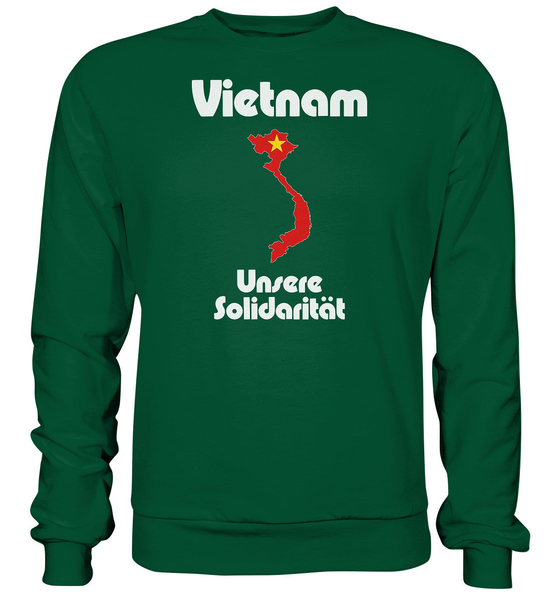 PULLOVER UNISEX • SOLIDARITÄT MIT VIETNAM