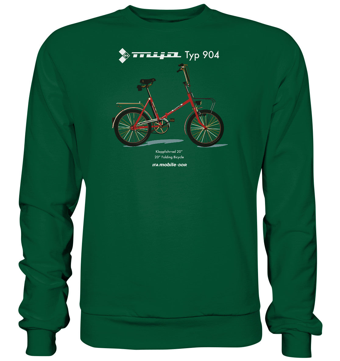 PULLOVER UNISEX • MIFA KLAPPRAD TYP 904 - ORIGINAL WERBUNG