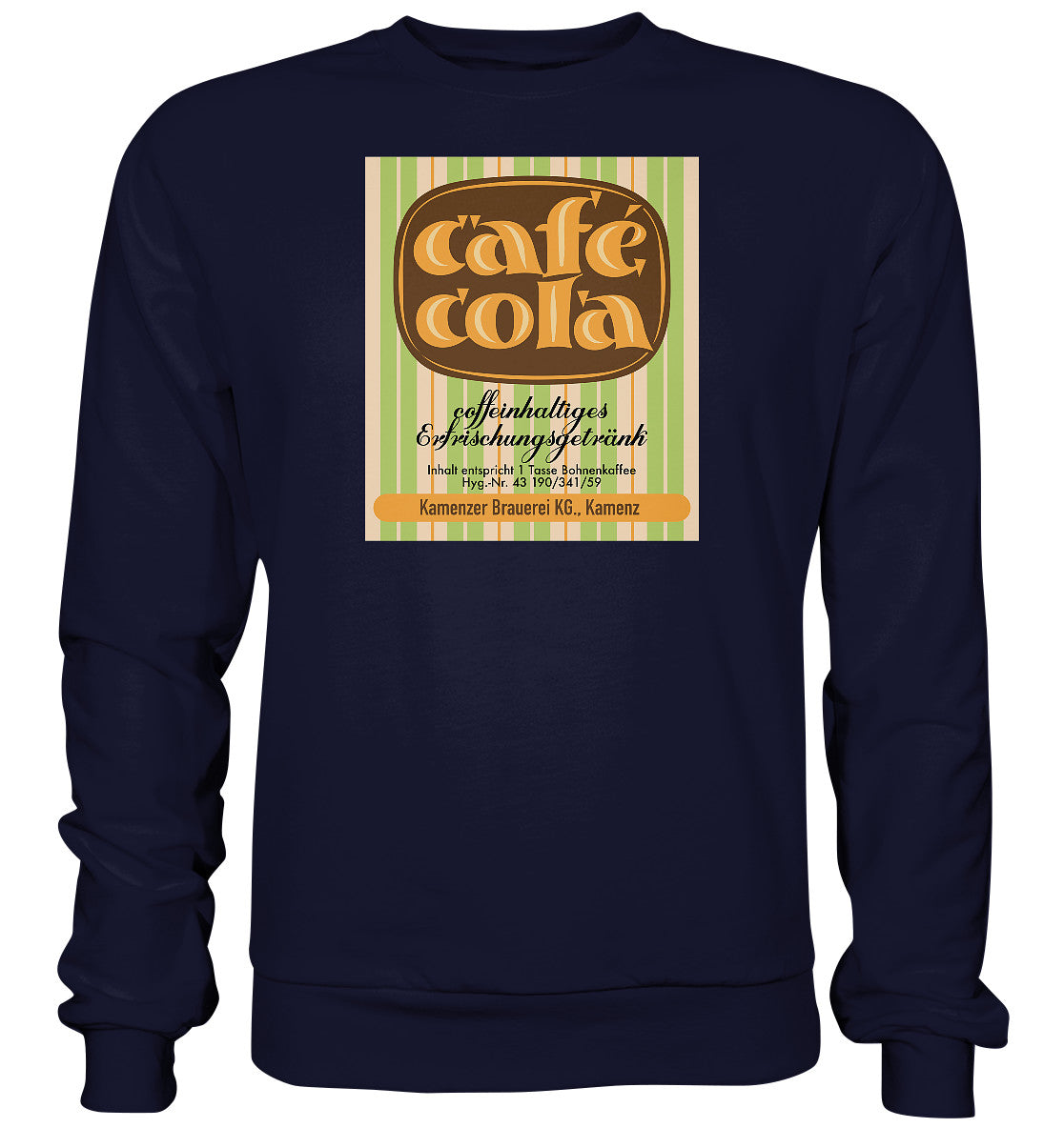 PULLOVER UNISEX • CAFÉ COLA - KAMENZ