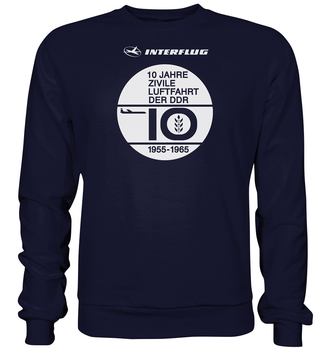 PULLOVER UNISEX • 10 JAHRE INTERFLUG