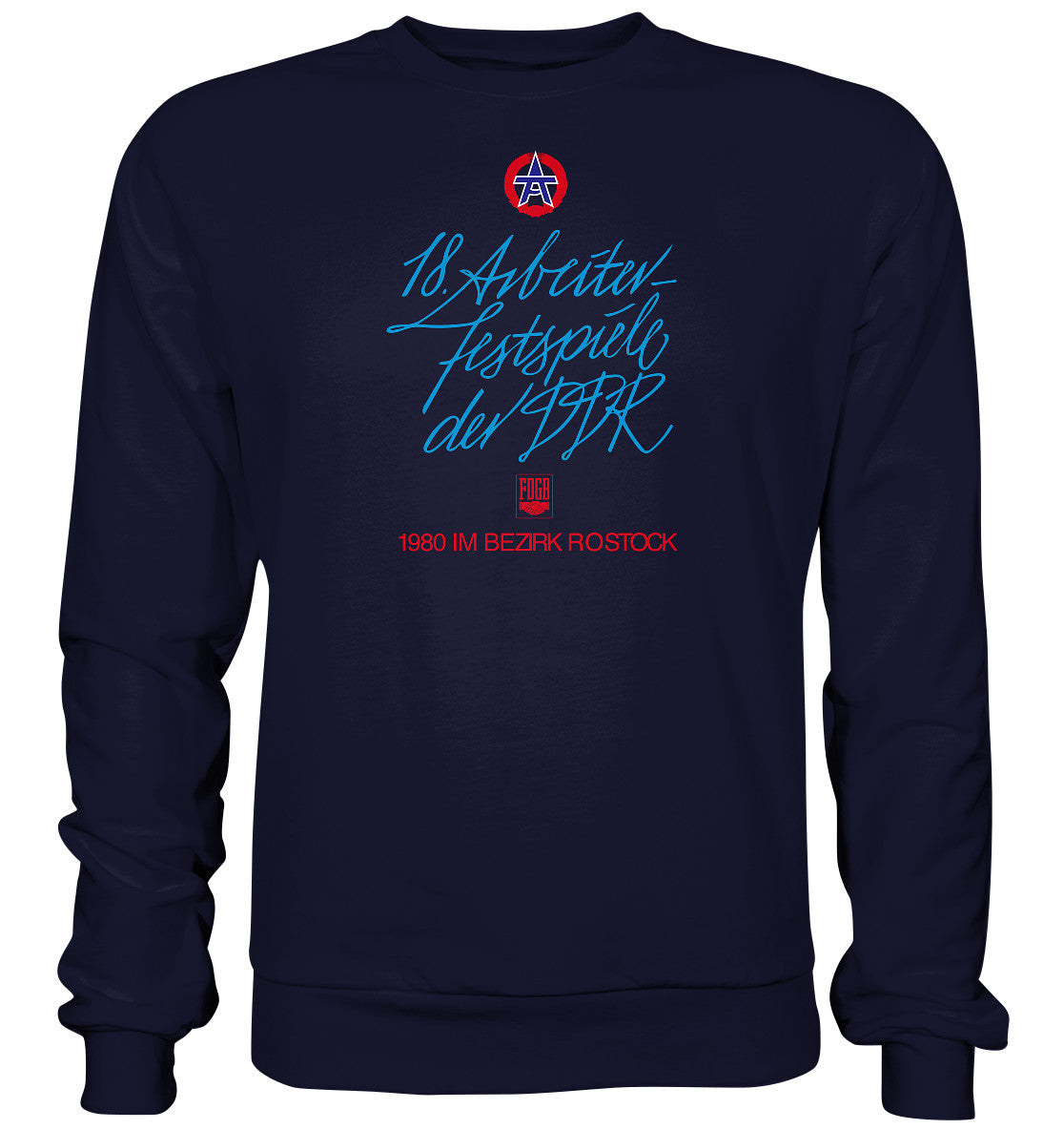 PULLOVER UNISEX • ARBEITERFESTSPIELE DER DDR ROSTOCK 1980