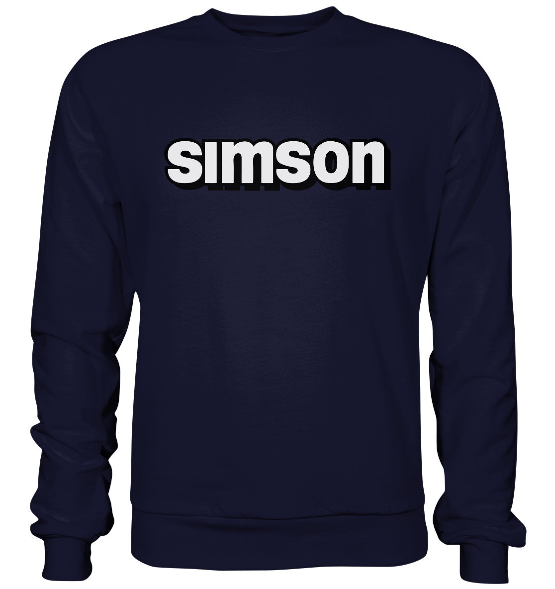 PULLOVER UNISEX • SIMSON - SCHRIFTZUG