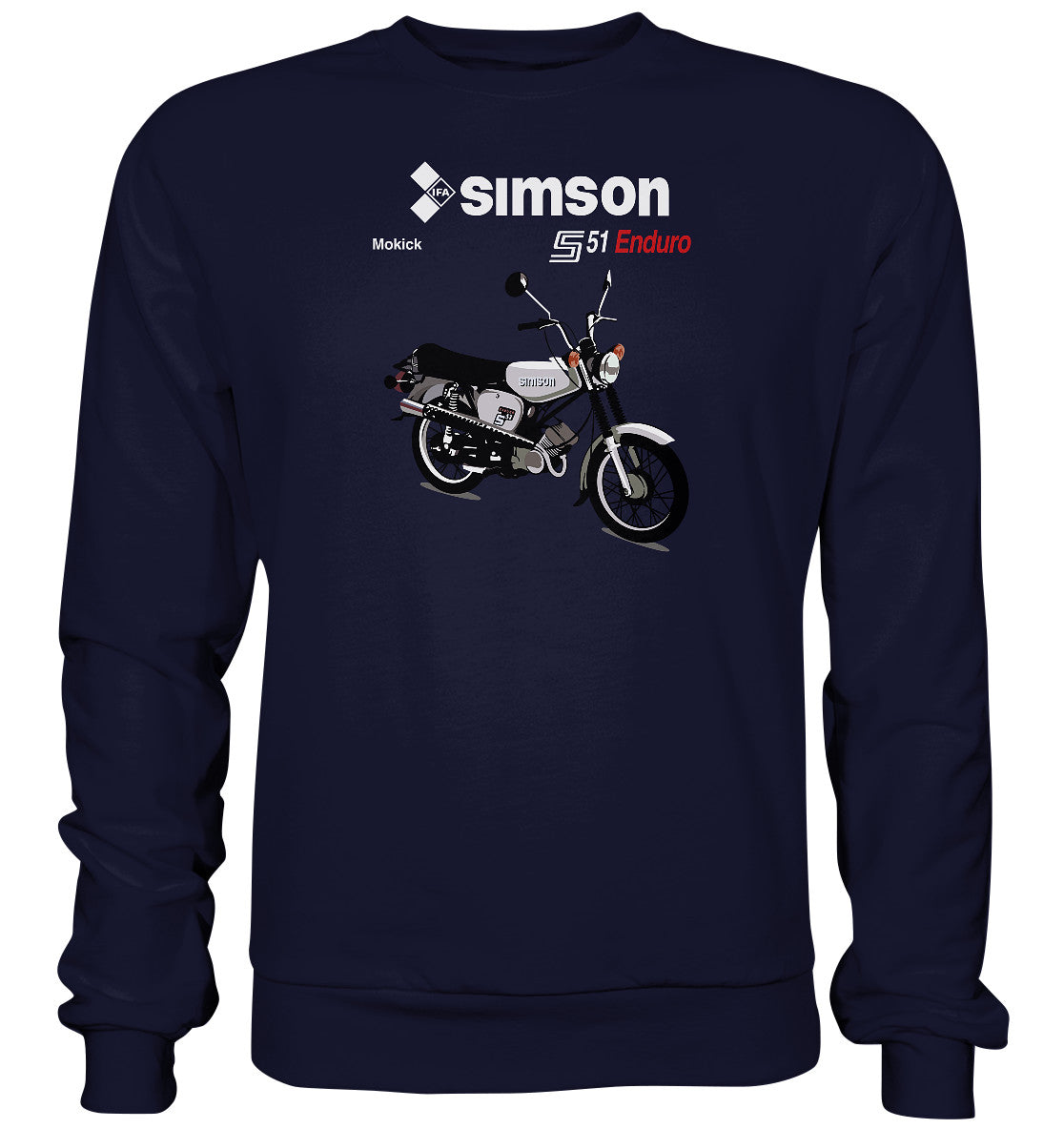 PULLOVER UNISEX • SIMSON ENDURO - ORIGINAL PROSPEKT