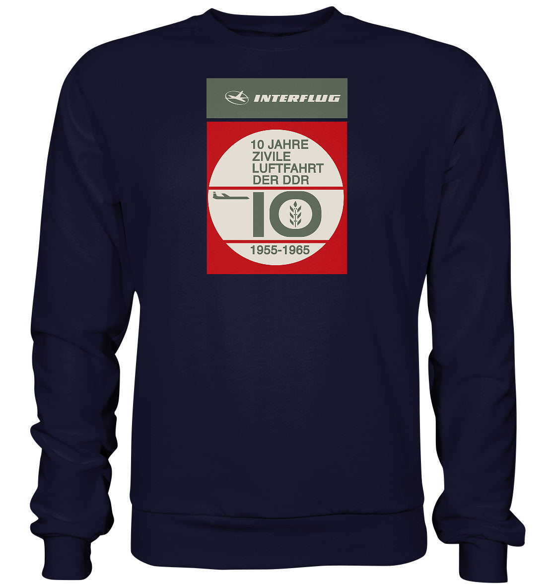 PULLOVER UNISEX • 10 JAHRE INTERFLUG