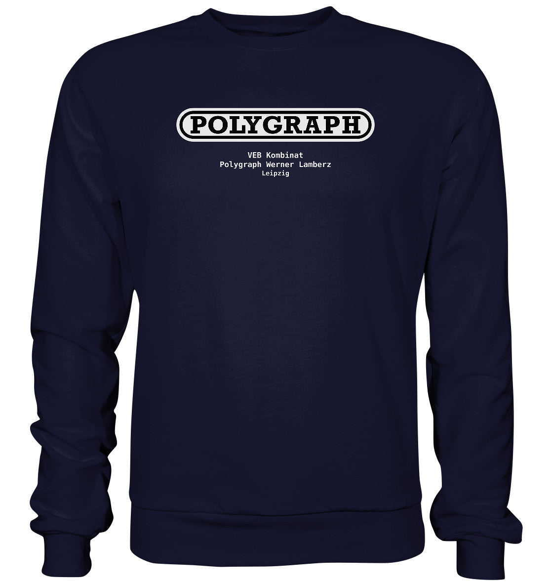 PULLOVER UNISEX • VEB POLYGRPH WERNER LAMBERZ LEIPZIG