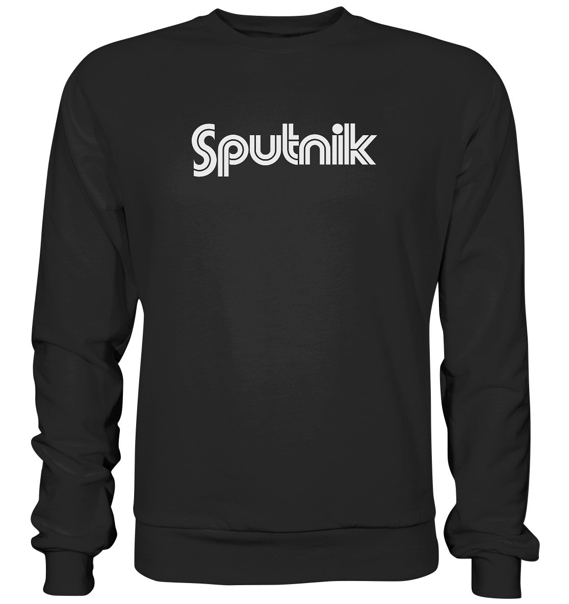 PULLOVER UNISEX • SPUTNIK MAGAZIN - monochrom