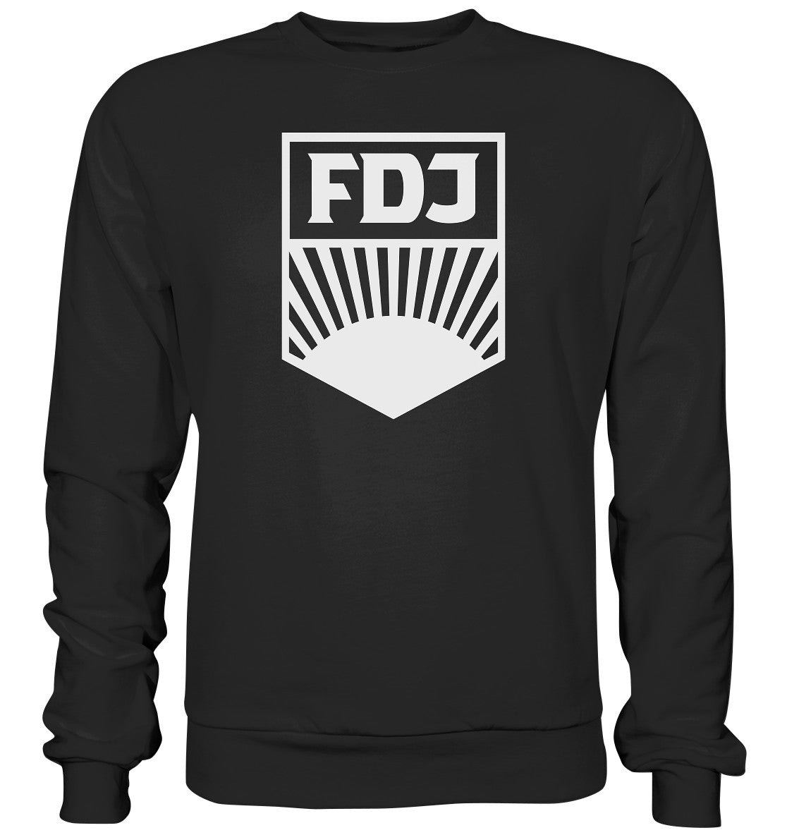 PULLOVER UNISEX • FDJ FREIE DEUTSCHE JUGEND - hell