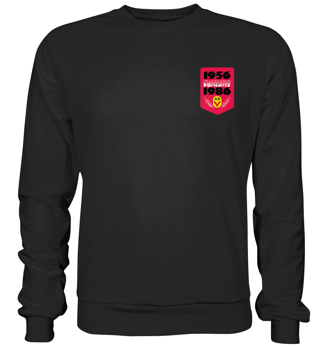 PULLOVER UNISEX • ARMEESPORTVEREINIGUNG VORWÄRTS 1956-1986, BRUST BADGE