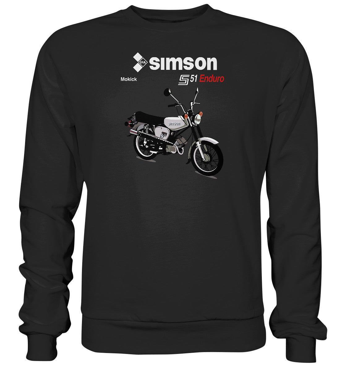 PULLOVER UNISEX • SIMSON ENDURO - ORIGINAL PROSPEKT