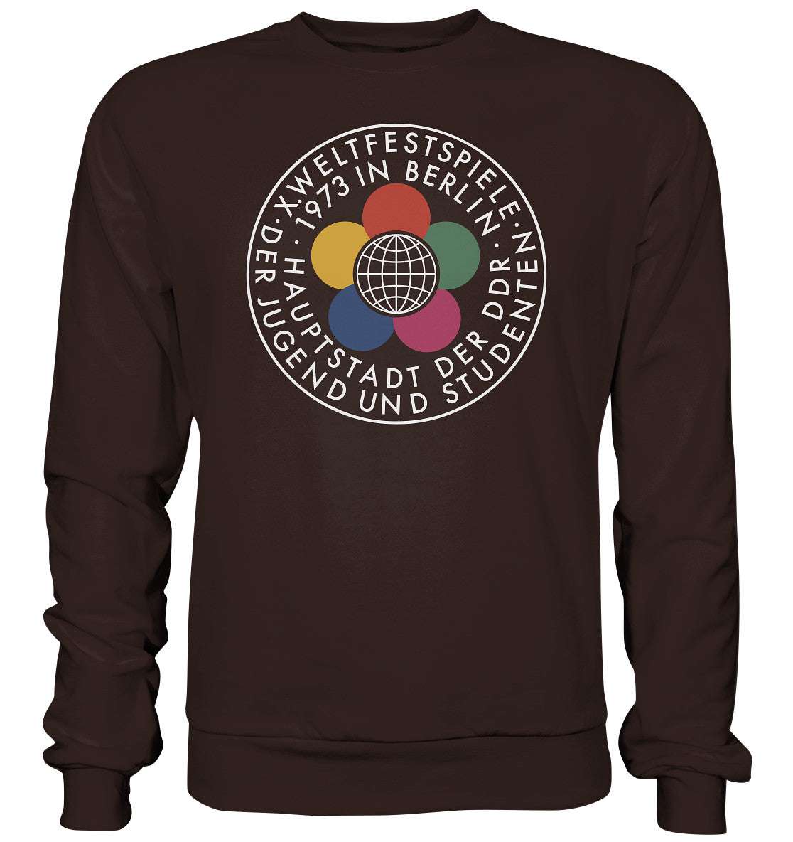 PULLOVER UNISEX • WELTFESTSPIELE 1973 - dunkel