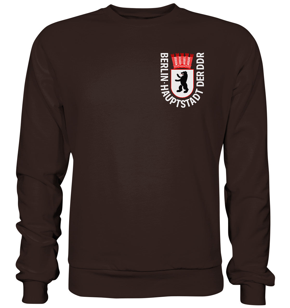 PULLOVER UNISEX • WAPPEN BERLIN - HAUPTSTADT DER DDR