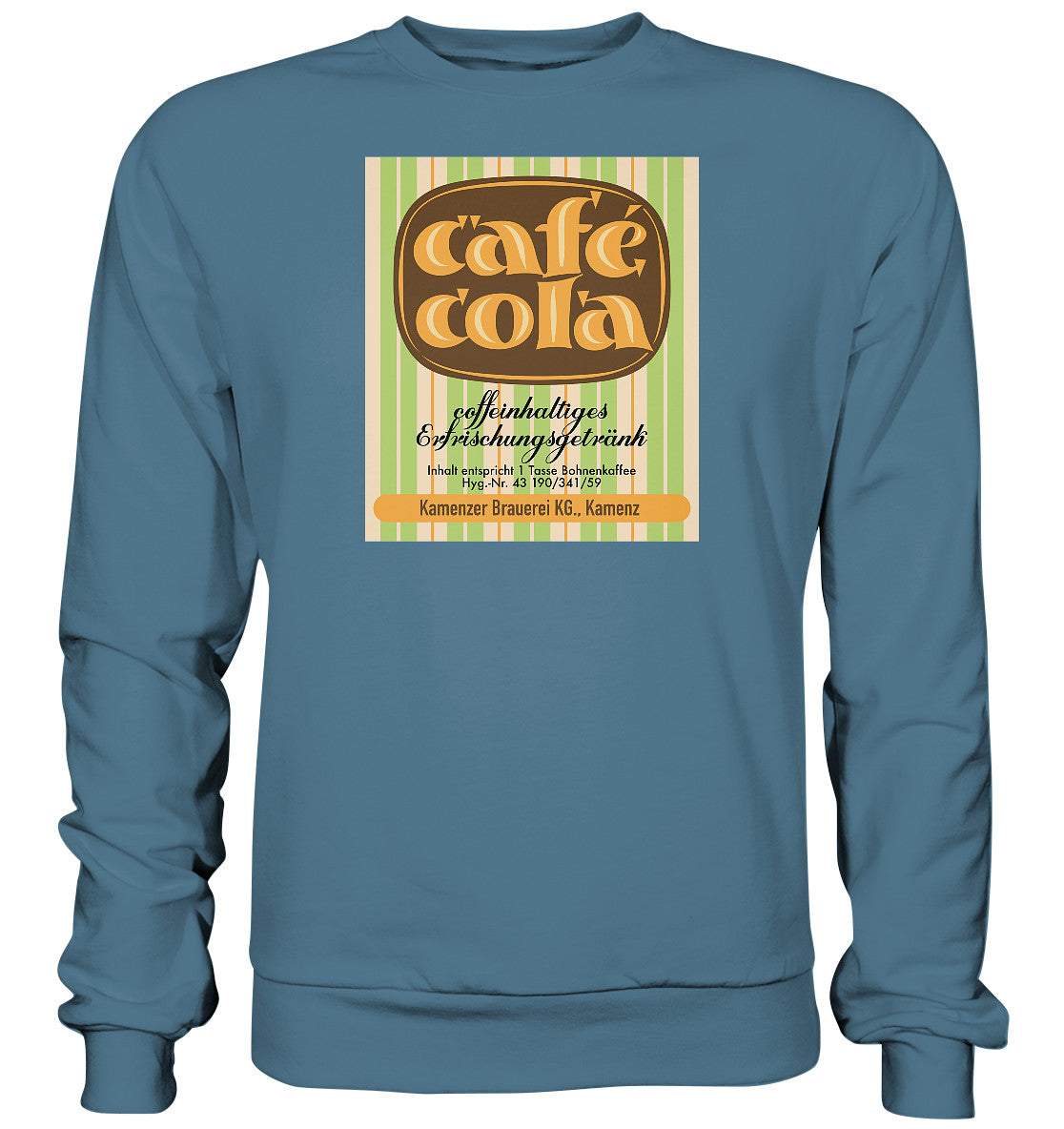 PULLOVER UNISEX • CAFÉ COLA - KAMENZ