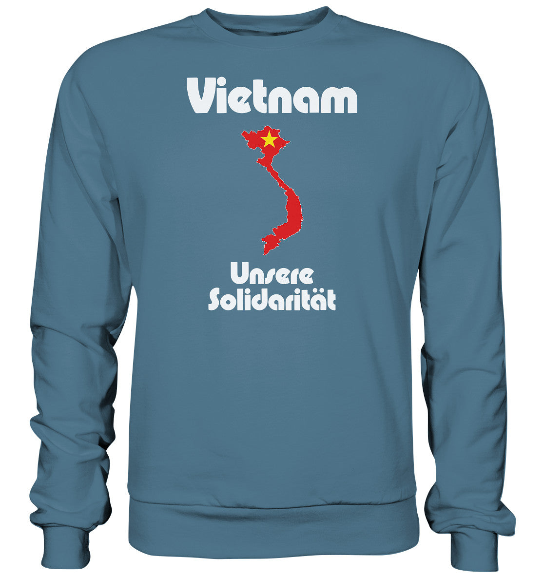 PULLOVER UNISEX • SOLIDARITÄT MIT VIETNAM