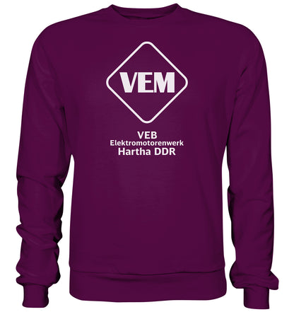 PULLOVER UNISEX • VEB ELEKTROMOTORENWERK HARTHA DDR