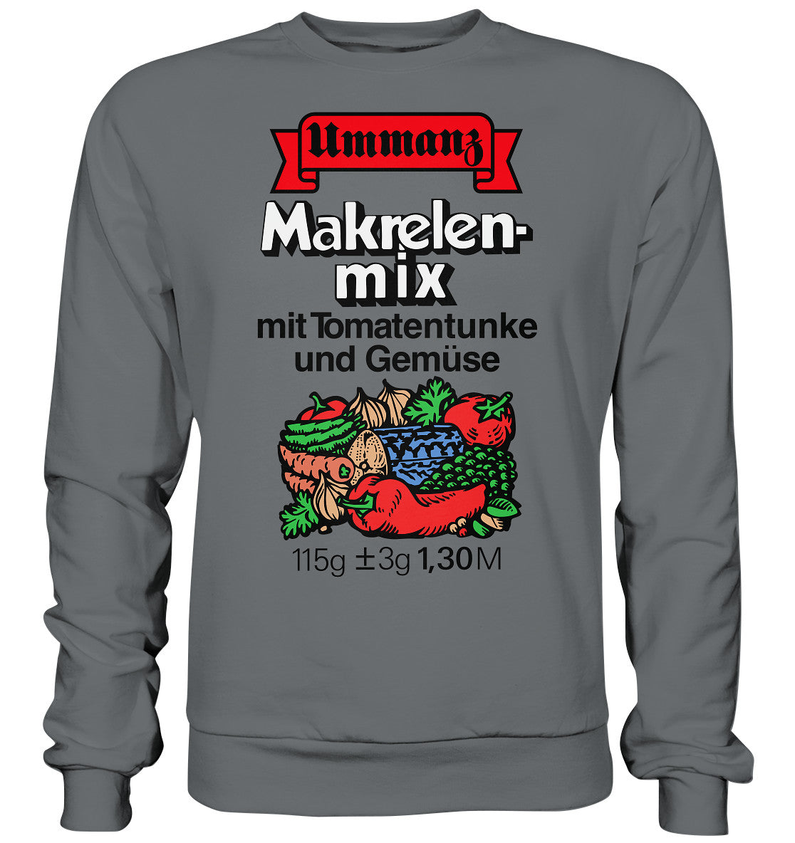 PULLOVER UNISEX • UMMANZ - MAKRELENMIX