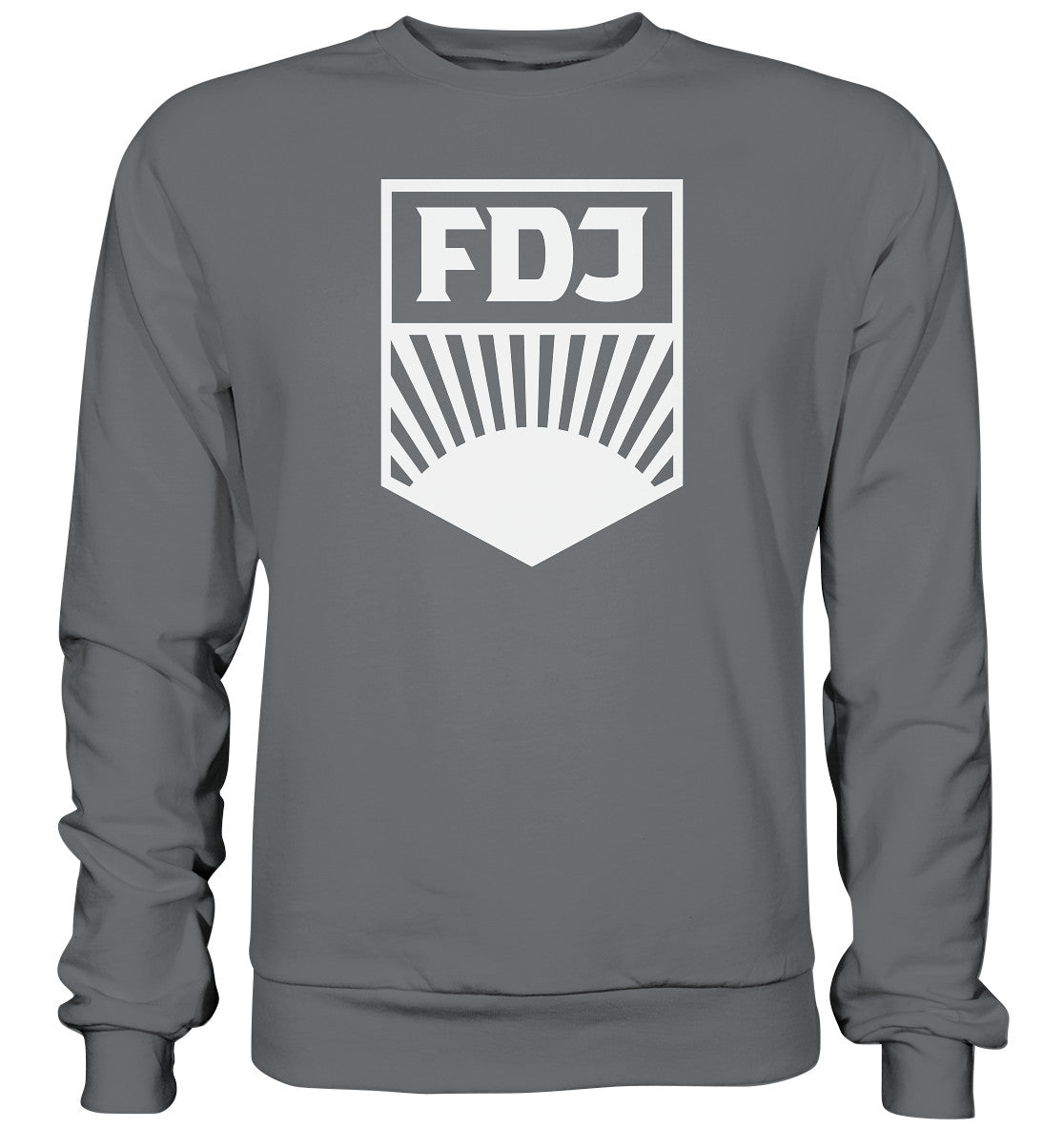 PULLOVER UNISEX • FDJ FREIE DEUTSCHE JUGEND - hell