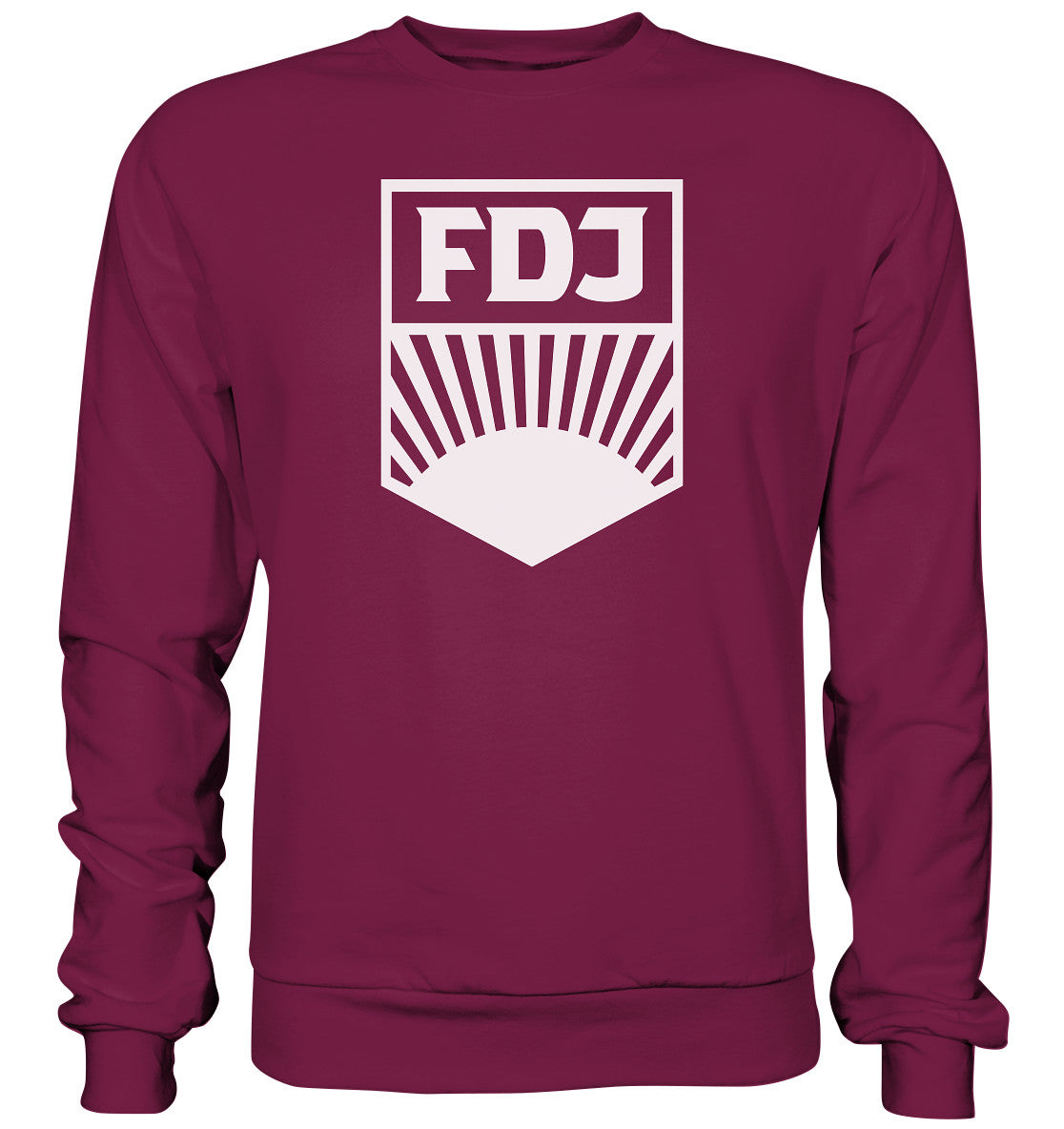 PULLOVER UNISEX • FDJ FREIE DEUTSCHE JUGEND - hell