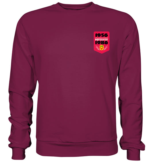 PULLOVER UNISEX • ARMEESPORTVEREINIGUNG VORWÄRTS 1956-1986, BRUST BADGE