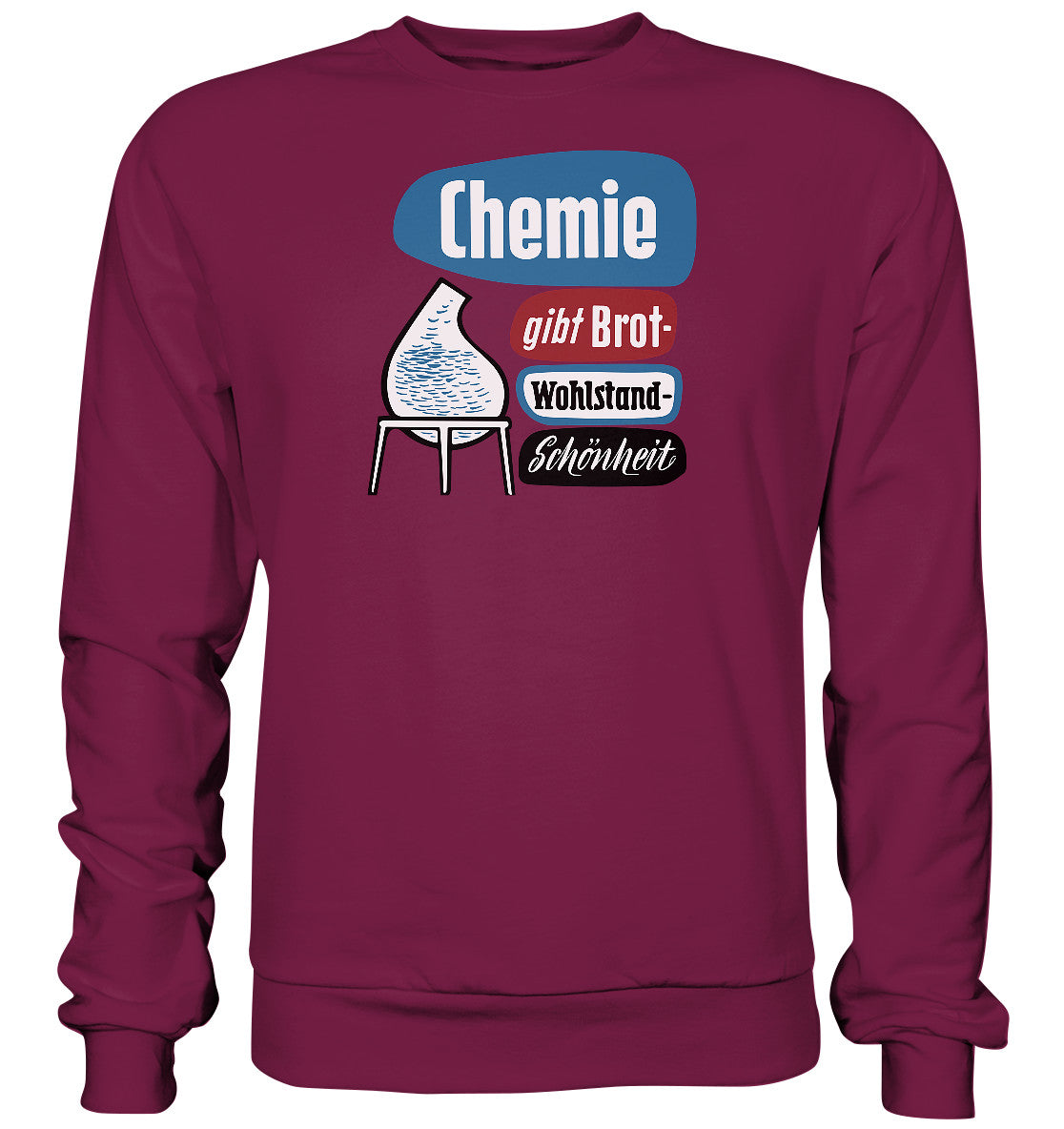 PULLOVER UNISEX • CHEMIE GIBT BROT - LEUNA-WERKE