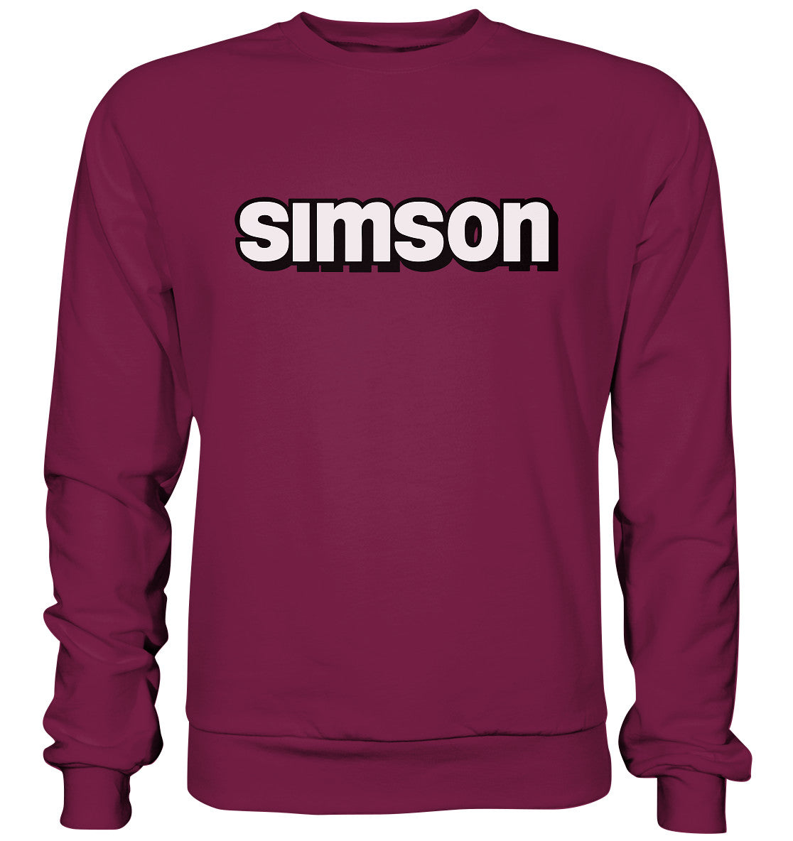 PULLOVER UNISEX • SIMSON - SCHRIFTZUG