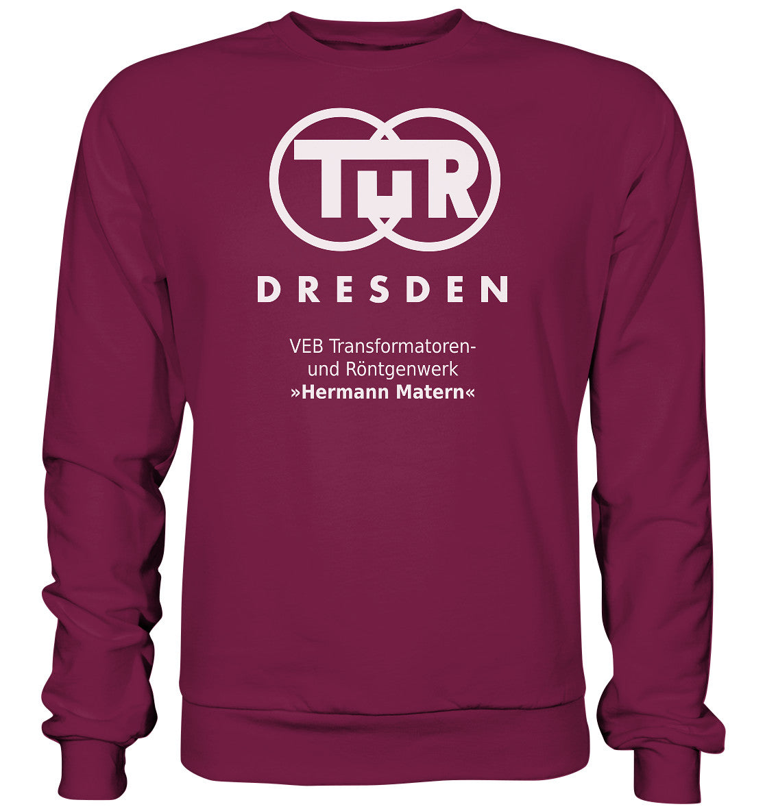 PULLOVER UNISEX • TUR - VEB TRANSFORMATOREN- UND RÖNTGENWERK DRESDEN