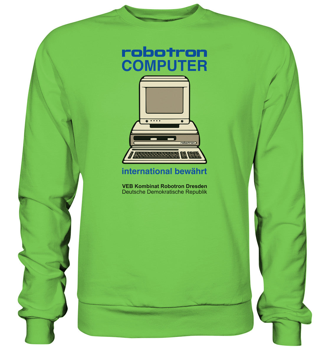 PULLOVER UNISEX • ROBOTRON COMPUTER DRESDEN