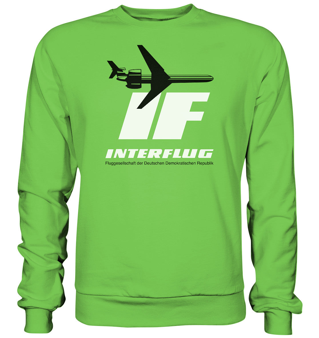 PULLOVER UNISEX • IF - INTERFLUG DDR - ORIGINAL WERBUNG