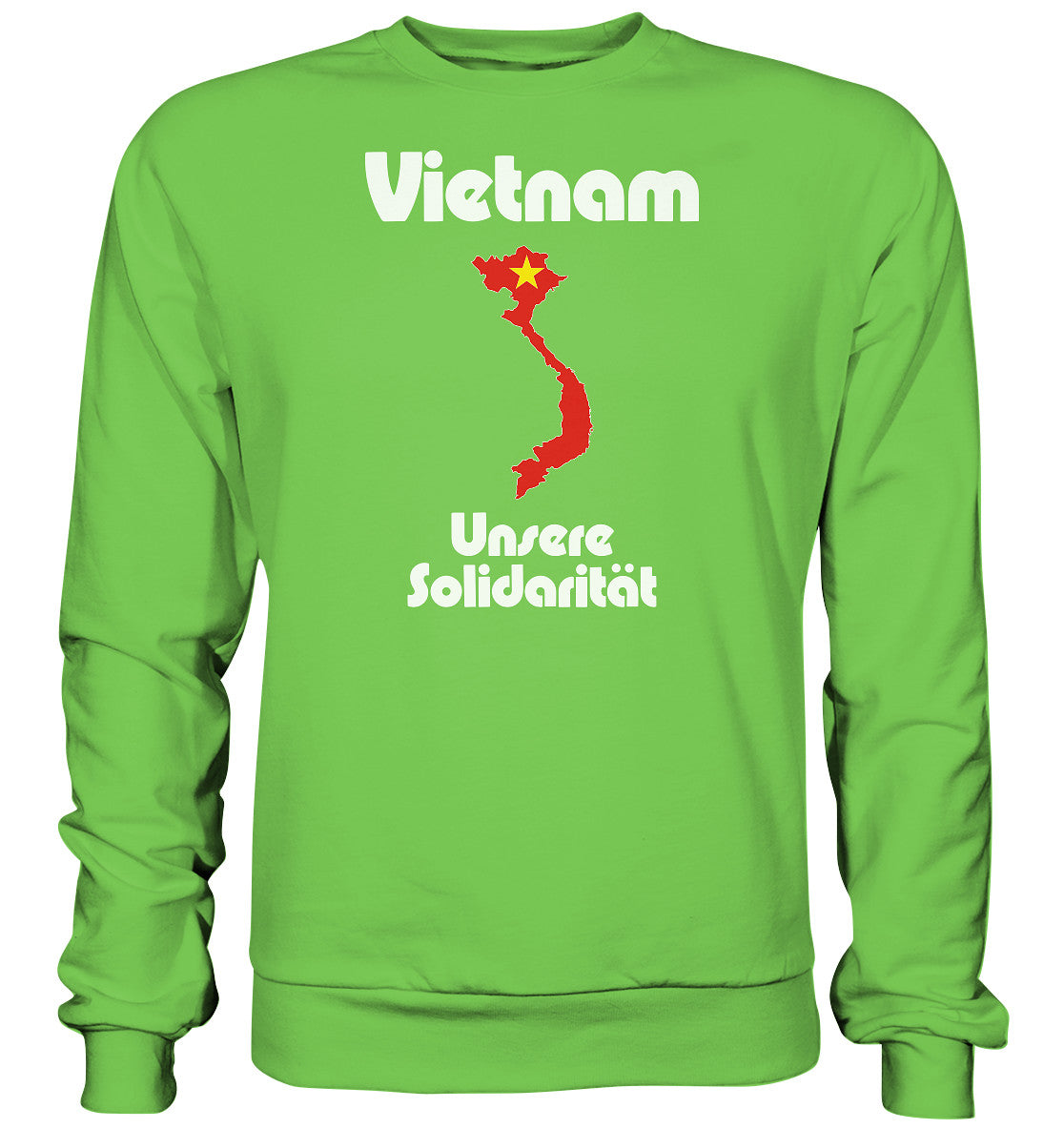 PULLOVER UNISEX • SOLIDARITÄT MIT VIETNAM