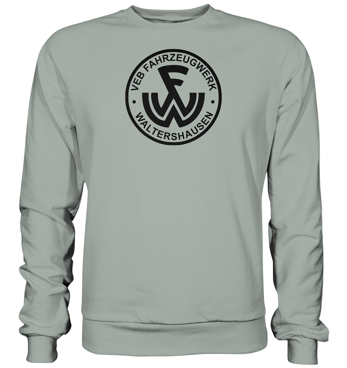 PULLOVER UNISEX • VEB FAHRZEUGWERK WALTERSHAUSEN - hell