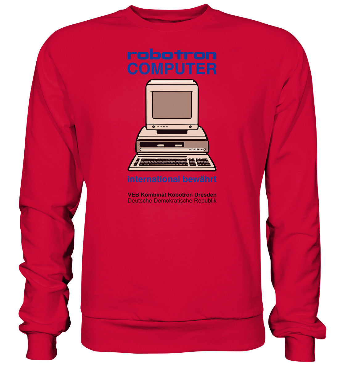 PULLOVER UNISEX • ROBOTRON COMPUTER DRESDEN