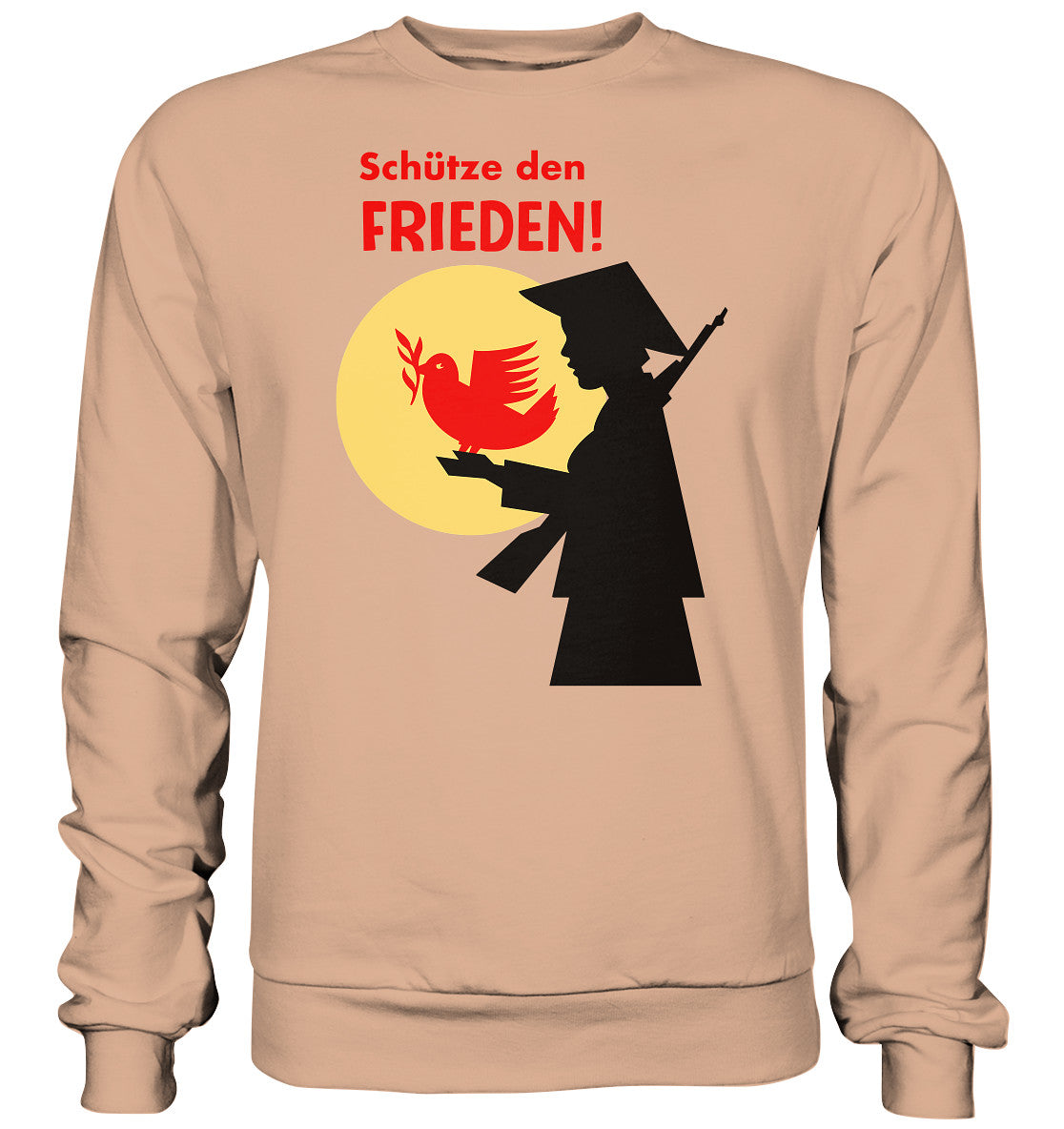 PULLOVER UNISEX • SCHÜTZE DEN FRIEDEN! SOLIDARITÄT MIT VIETNAM