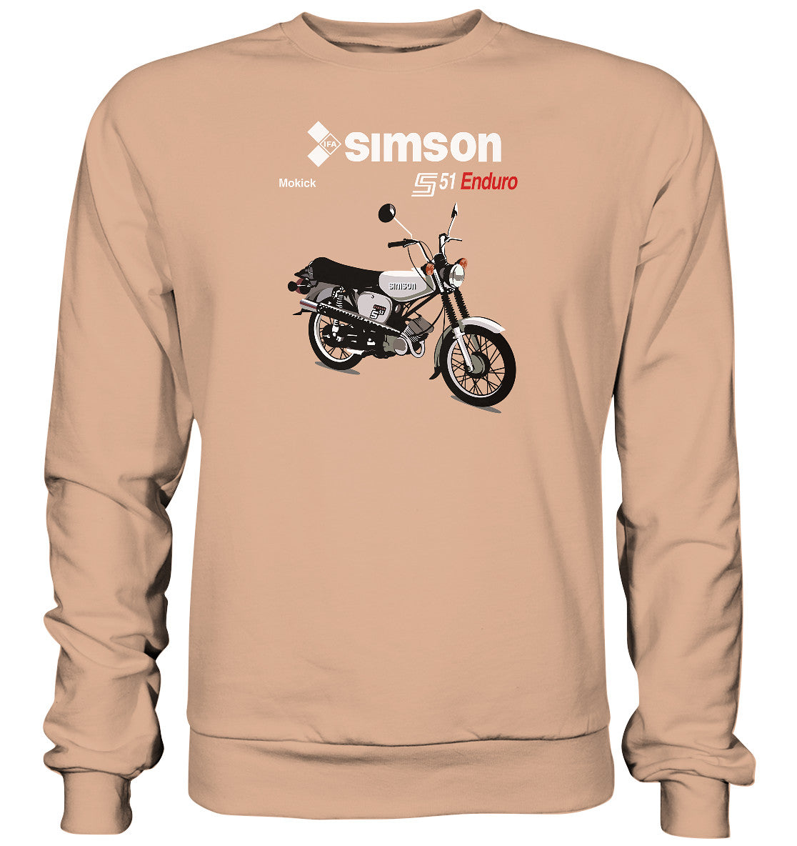 PULLOVER UNISEX • SIMSON ENDURO - ORIGINAL PROSPEKT