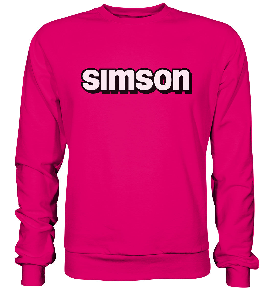 PULLOVER UNISEX • SIMSON - SCHRIFTZUG