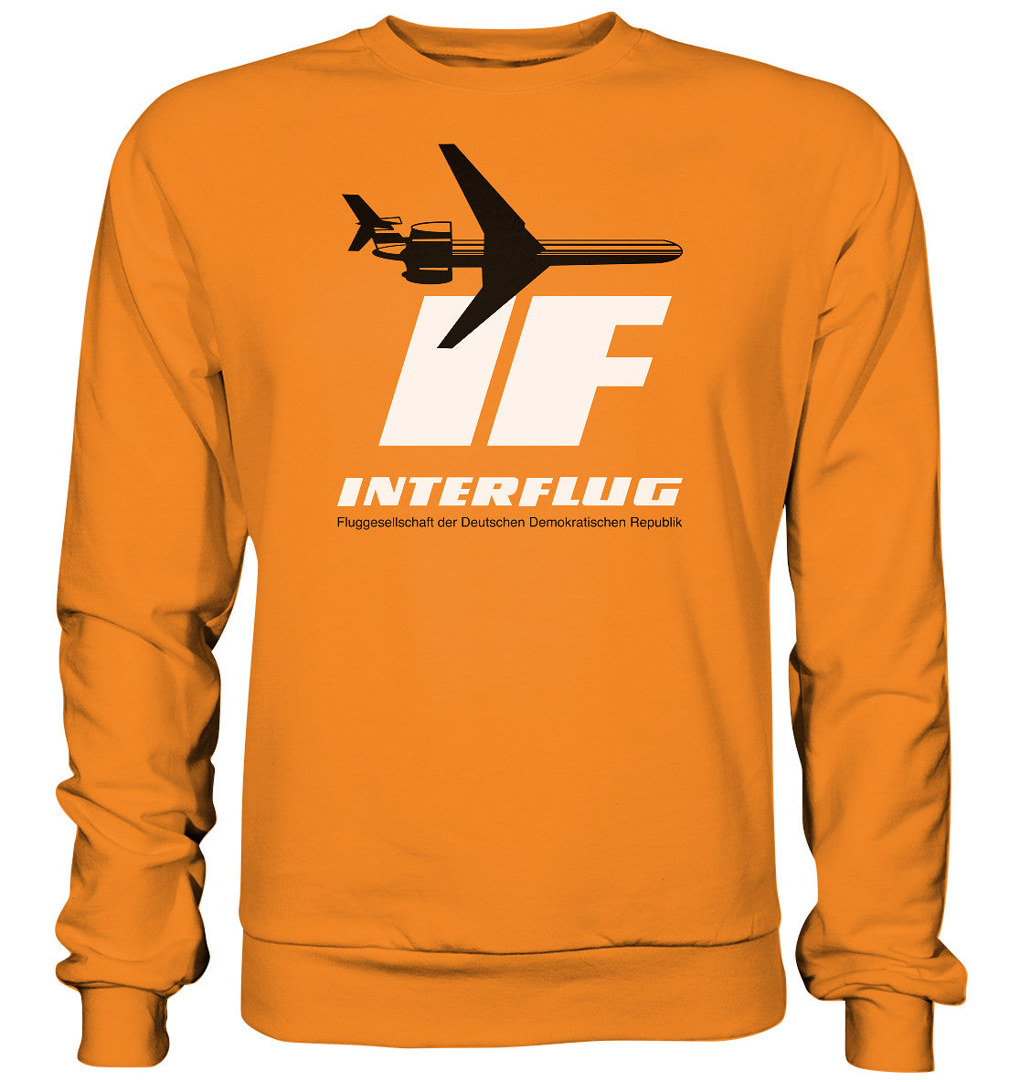 PULLOVER UNISEX • IF - INTERFLUG DDR - ORIGINAL WERBUNG