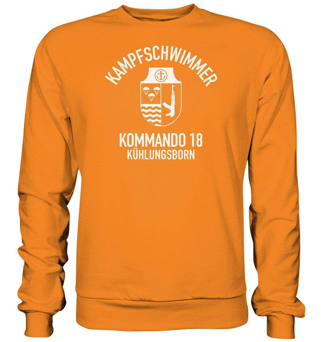 PULLOVER UNISEX • DDR KAMPFSCHWIMMER KÜHLUNGSBORN - dunkel