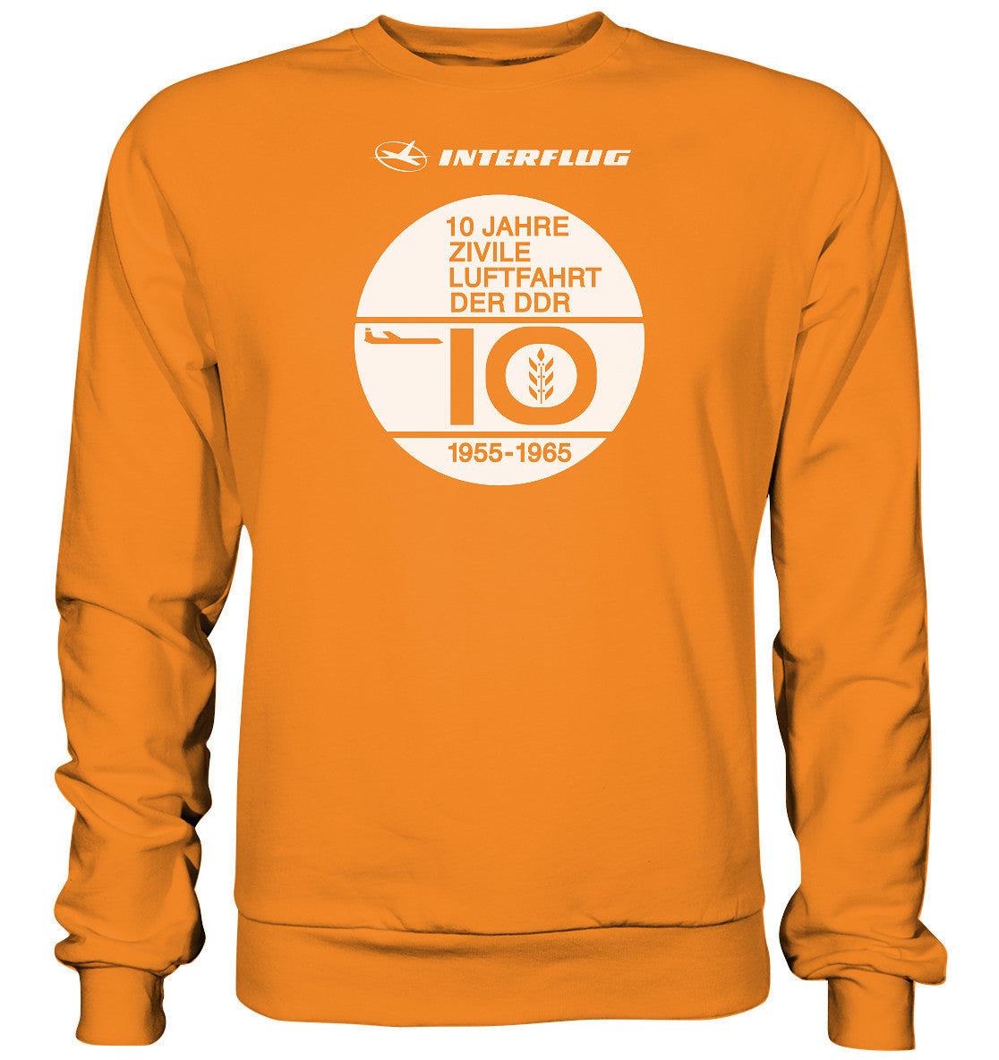 PULLOVER UNISEX • 10 JAHRE INTERFLUG