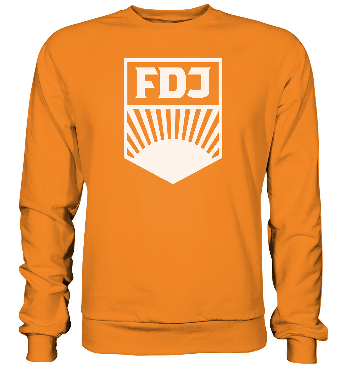 PULLOVER UNISEX • FDJ FREIE DEUTSCHE JUGEND - hell