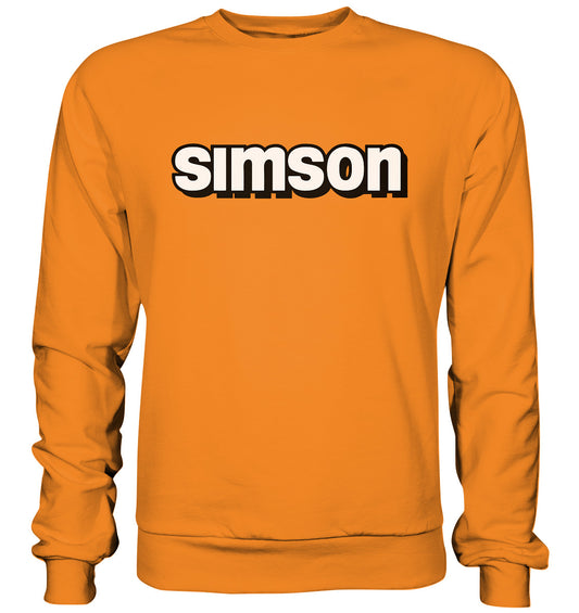 PULLOVER UNISEX • SIMSON - SCHRIFTZUG