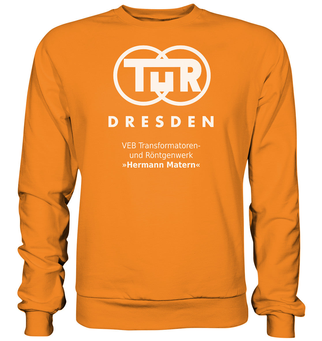 PULLOVER UNISEX • TUR - VEB TRANSFORMATOREN- UND RÖNTGENWERK DRESDEN