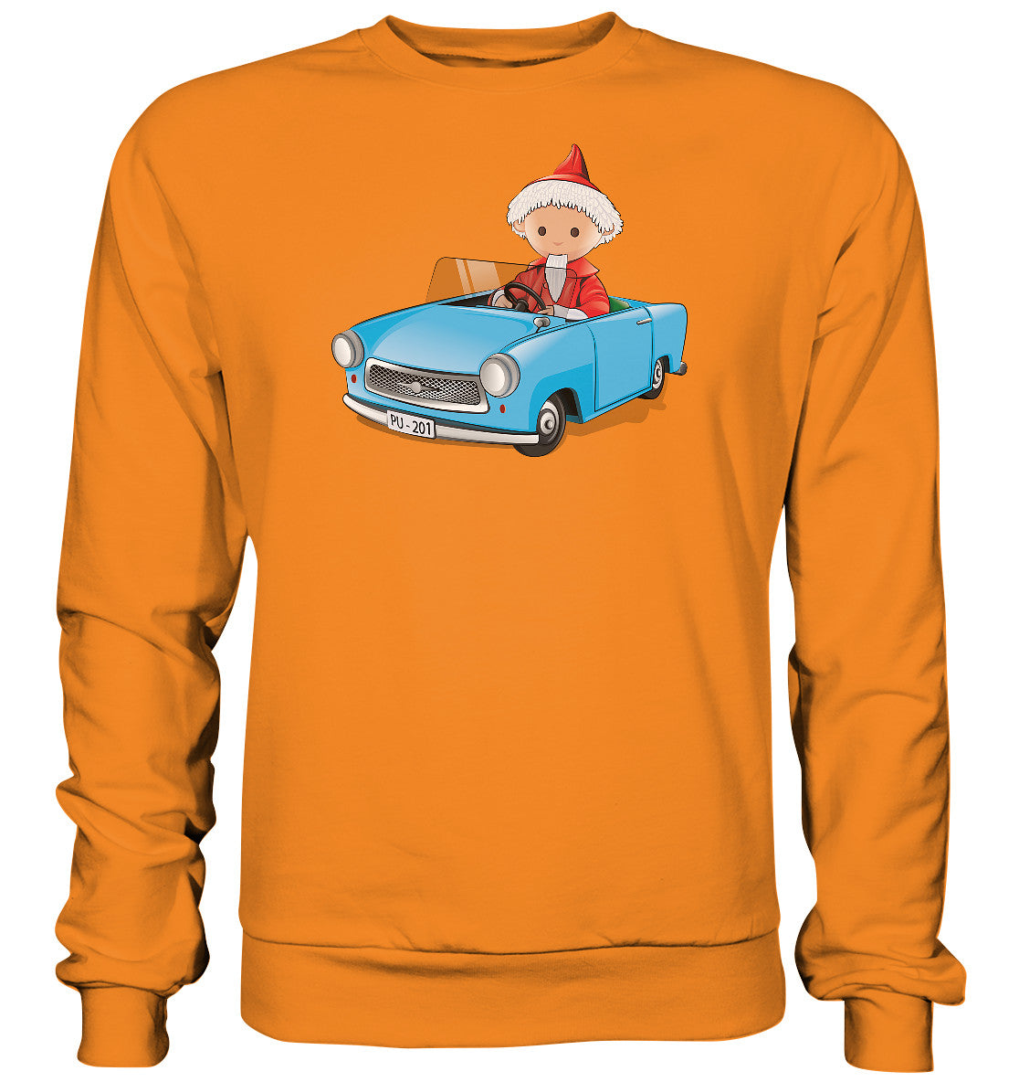 PULLOVER UNISEX • UNSER SANDMÄNNCHEN - TRABI-CRUISER (PU-201)