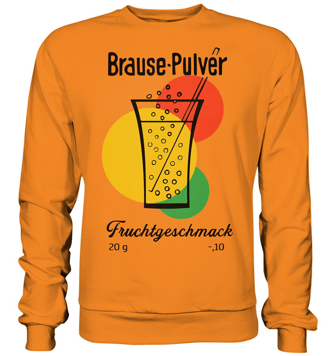 PULLOVER UNISEX • BRAUSE-PULVER FRUCHTGESCHMACK