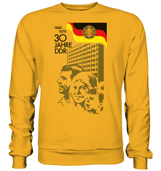 PULLOVER UNISEX • 30 JAHRE DDR - BRIEFMARKE