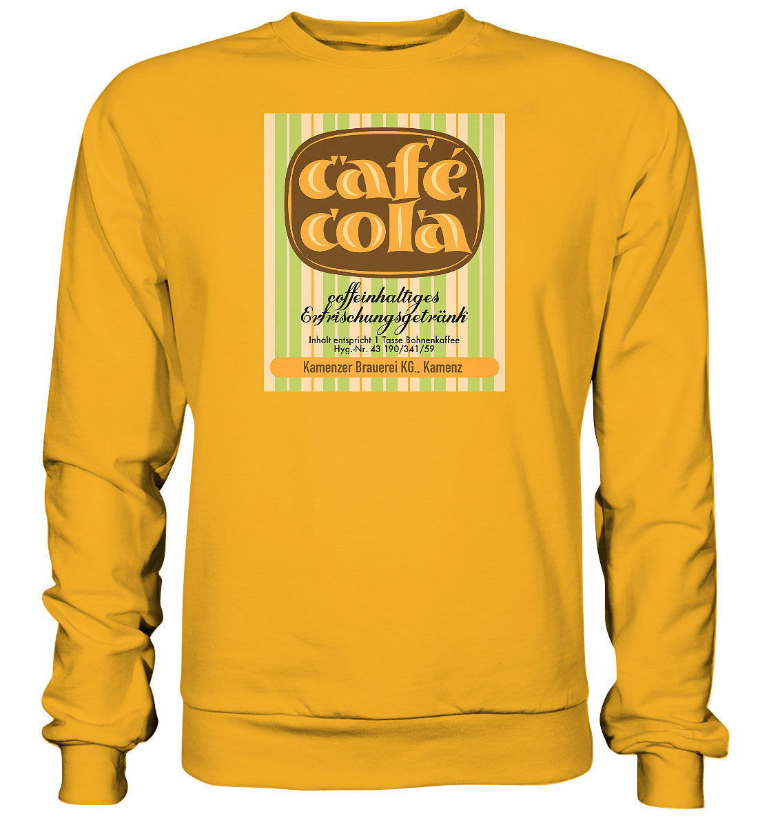 PULLOVER UNISEX • CAFÉ COLA - KAMENZ