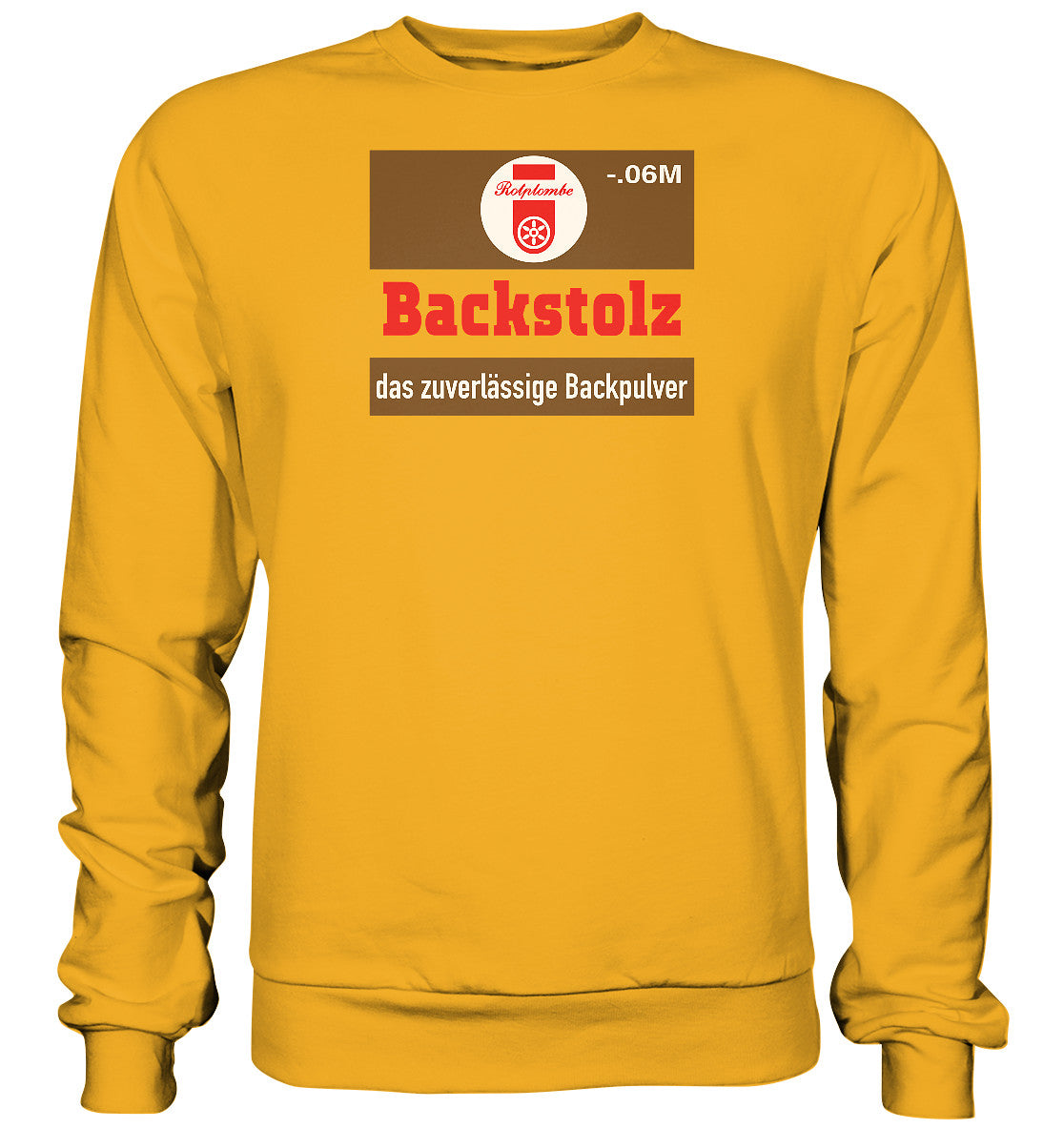 PULLOVER UNISEX • BACKSTOLZ BACKPULVER