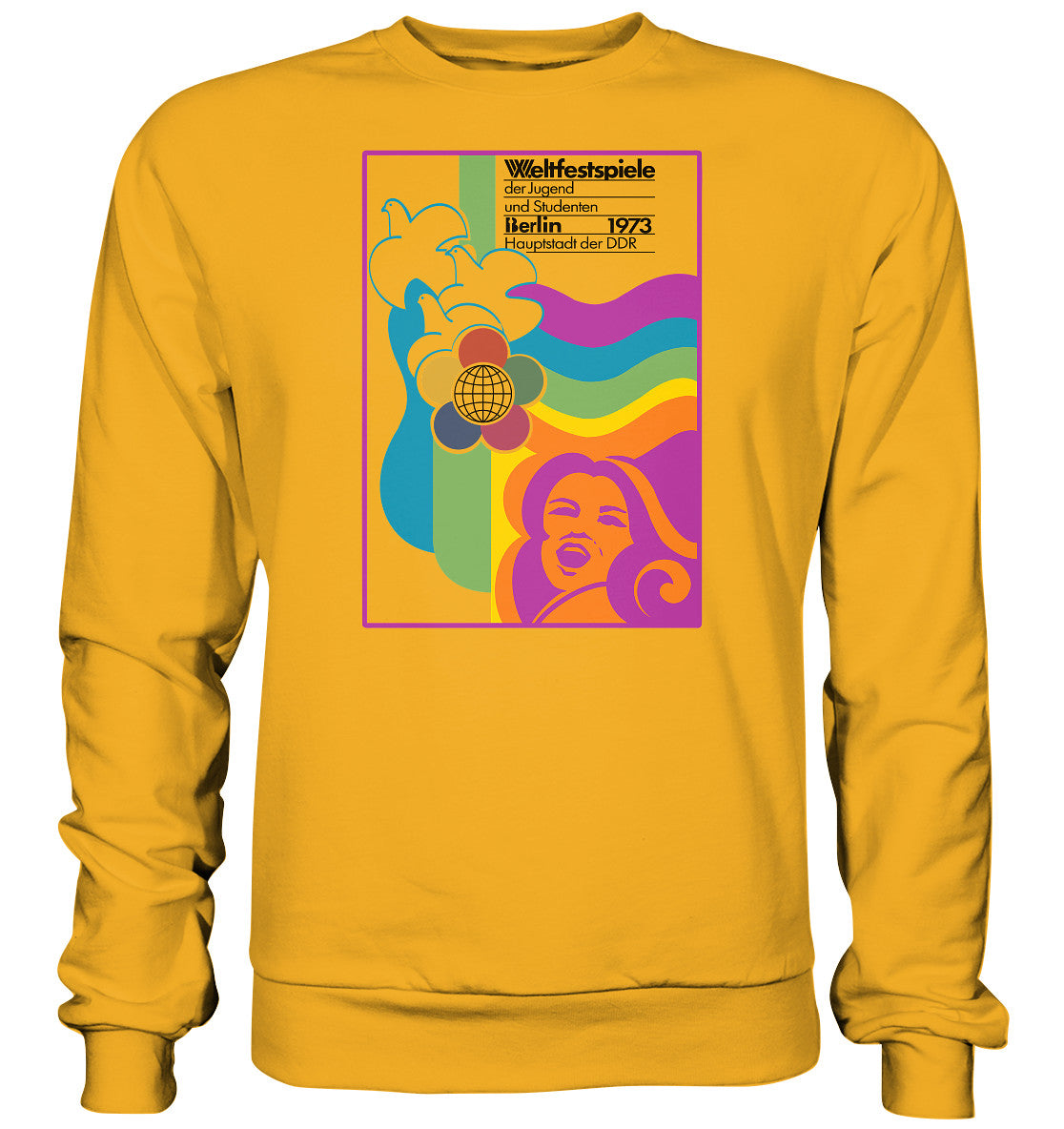 PULLOVER UNISEX • WELTFESTSPIELE BERLIN, DDR 1973